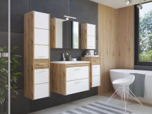 Spodná kúpeľňová skrinka AUSTIN WHITE 810 | Nábytok-interior.sk