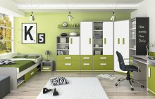 Posteľ  INTE 12 zelená | Nábytok-interior.sk